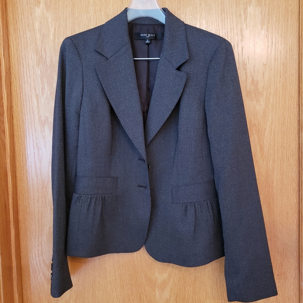 Nine West Tweed Skirt Suit